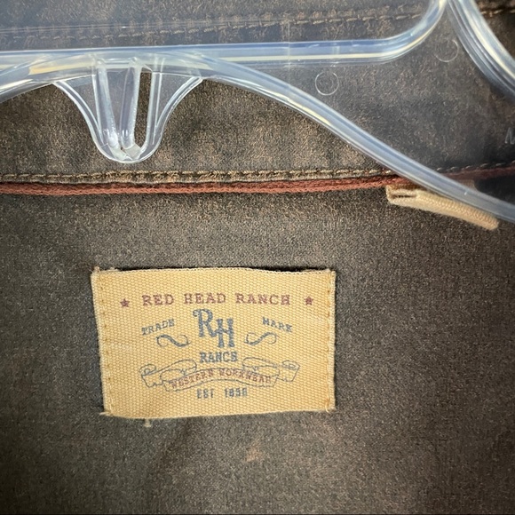 Red Head Ranch Snap Front Shirt Size XXL - Picture 4 of 10